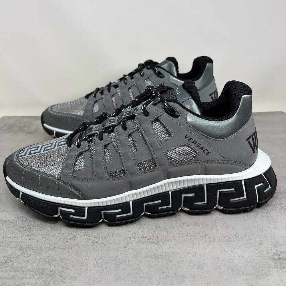 Versace Men's Trigreca Sneakers DSU8094 NEW without Box US 12.5